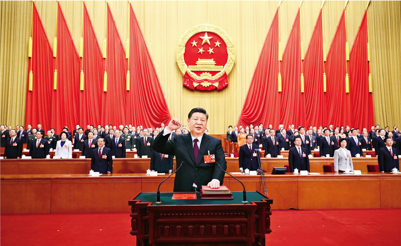 习近平：推进全面依法治国，发挥法治在...